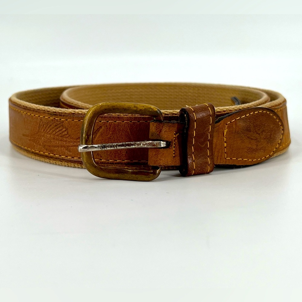 Sailfish‎ Leather & Canvas Belt 42